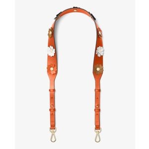 Michael Kors Orange Flower Guitar Strap